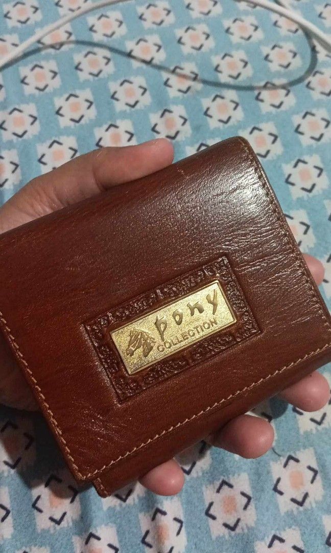 Pony original wallet Luxury Bags Wallets on Carousell