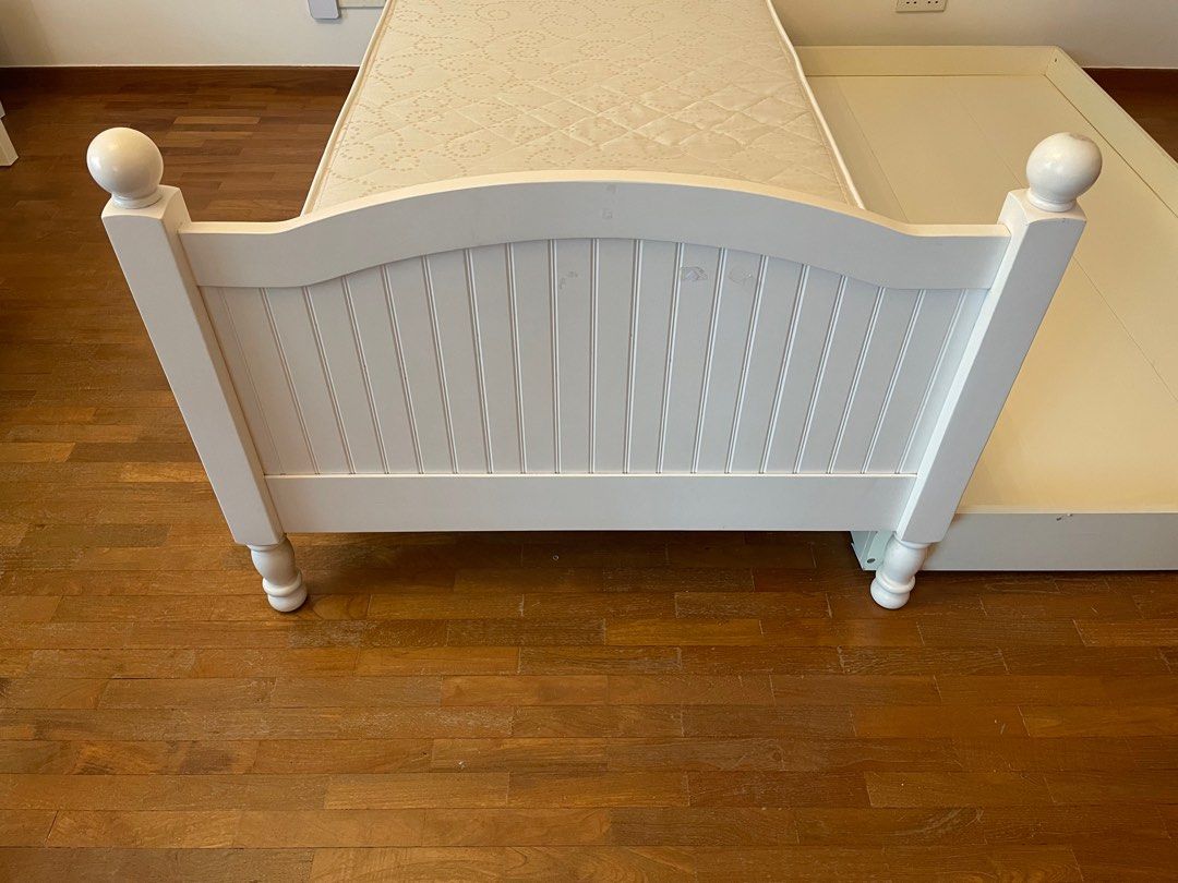 Pottery barn single shop bed