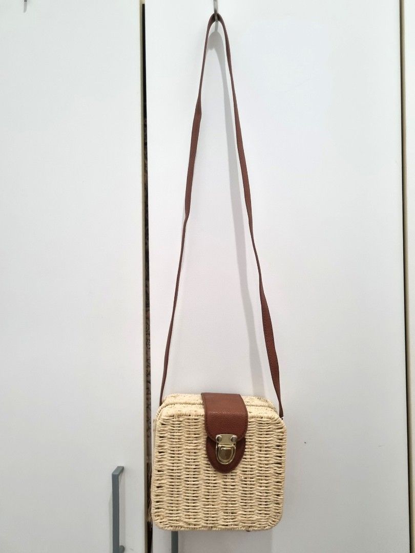 Primark rattan top bag