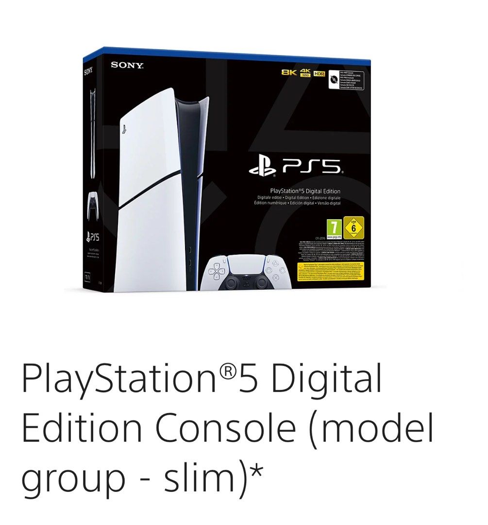 日版全新未開封PS5 Slim 無光碟版, 電子遊戲, 電子遊戲機, PlayStation