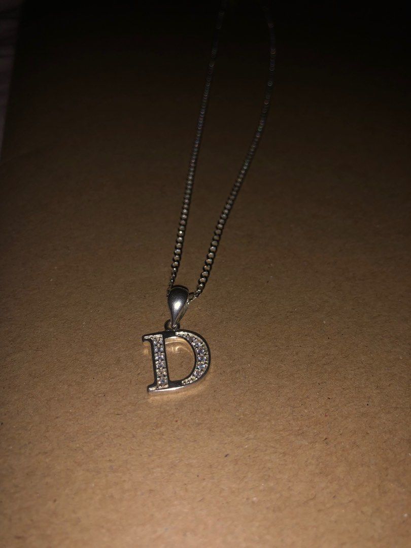 D necklace clearance