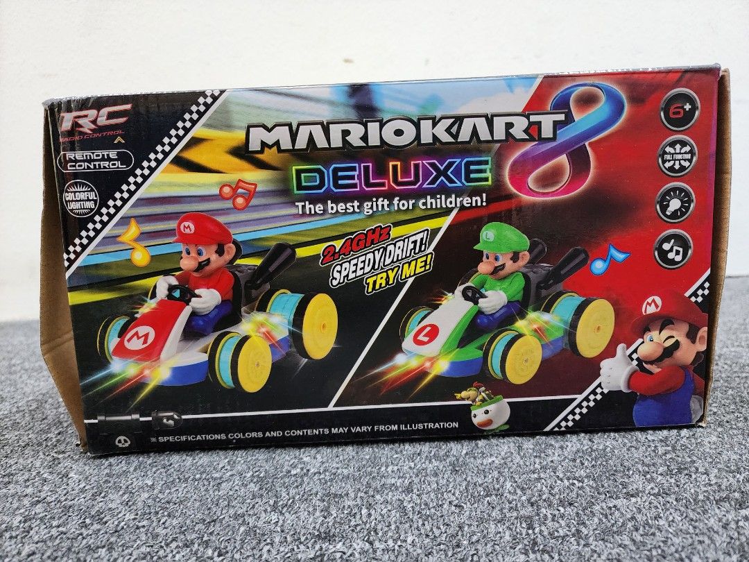 RC Car Super Mario and Luigi, Hobbies & Toys, Toys & Games on Carousell