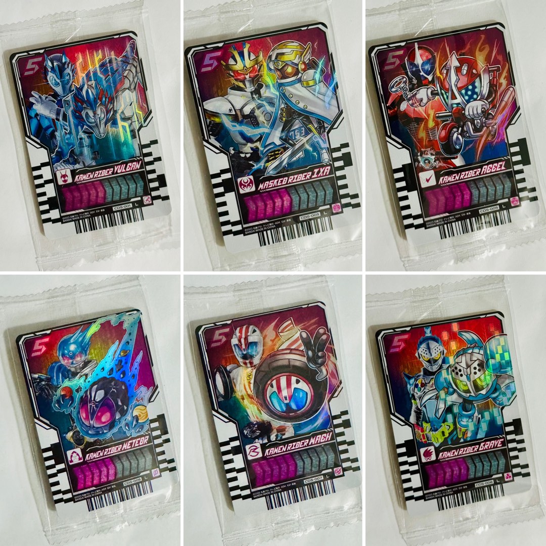 [Ready Stock!] Kamen Rider Gotchard/Gatchard Ride Chemy/Chemie Trading ...