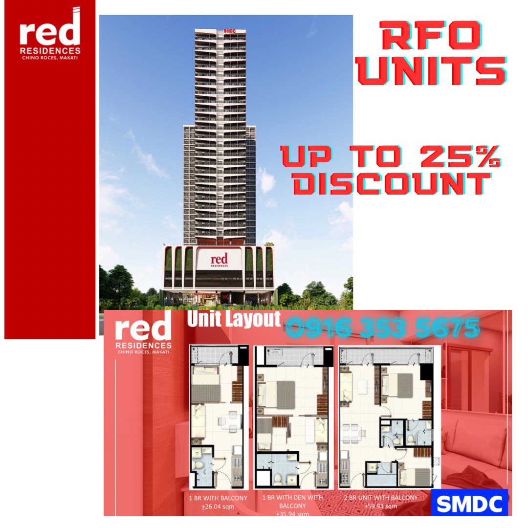 Red Residences Condo in Makati by SMDC Ready for Occupancy, Property