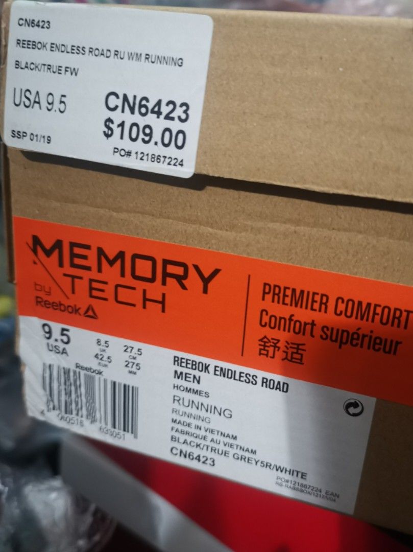 Reebok endless outlet road men's
