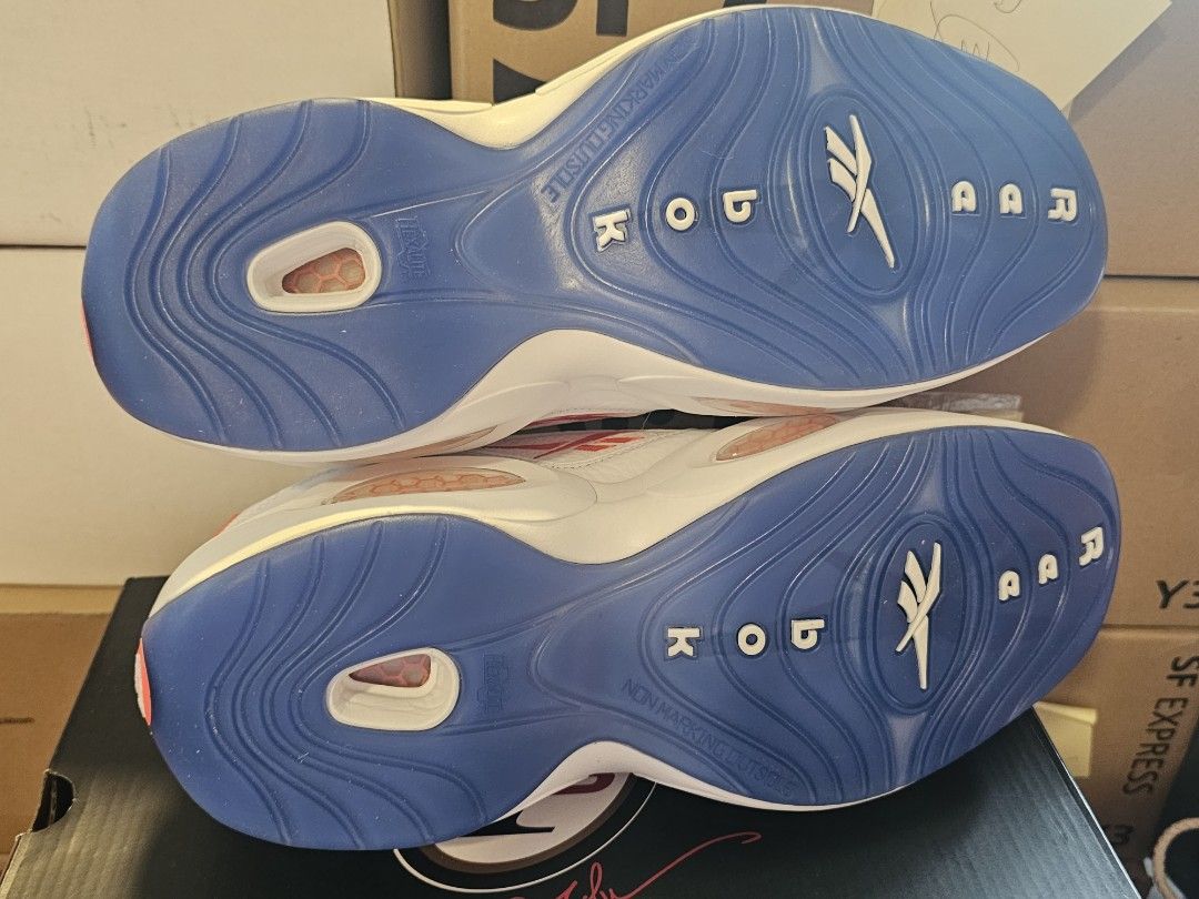 Reebok iverson pump orange discount