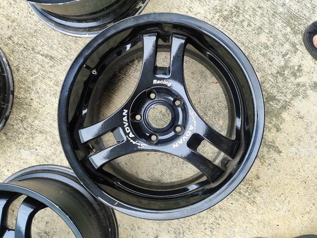 Rim Super Advan 17 x 8j inch 5x114 for xpander aruz honda, Auto ...