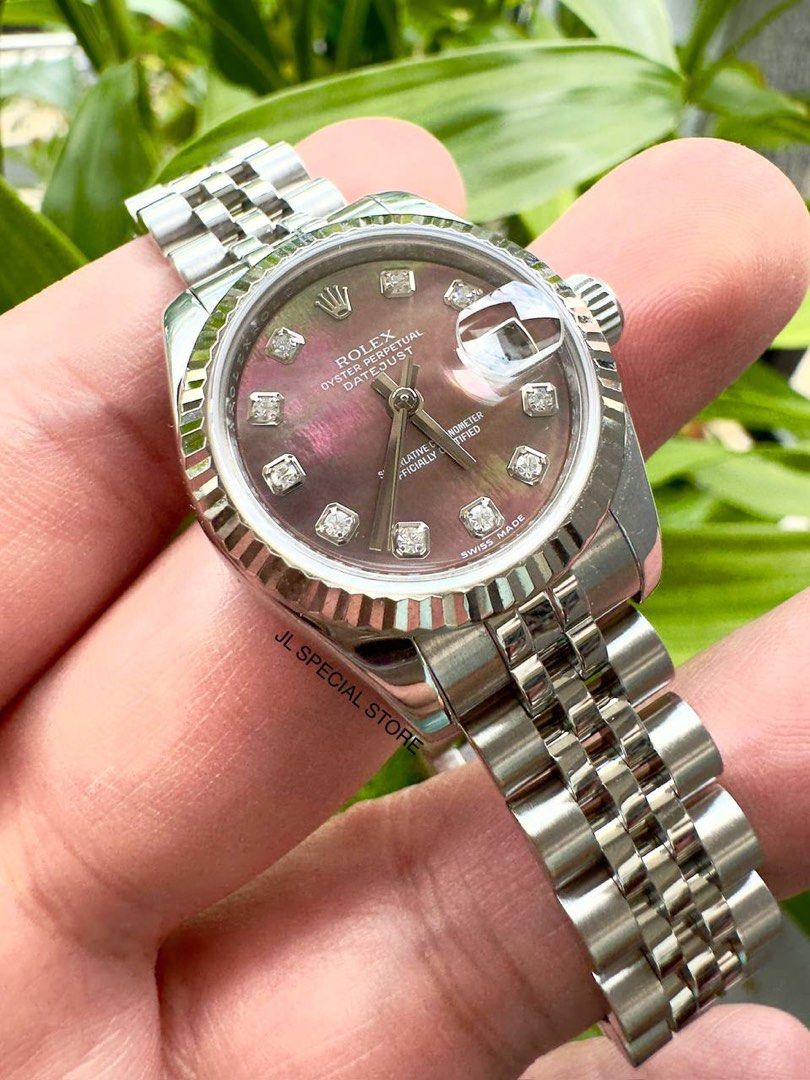 Rolex Datejust 179174 MOP Diamond Luxury Watches on Carousell