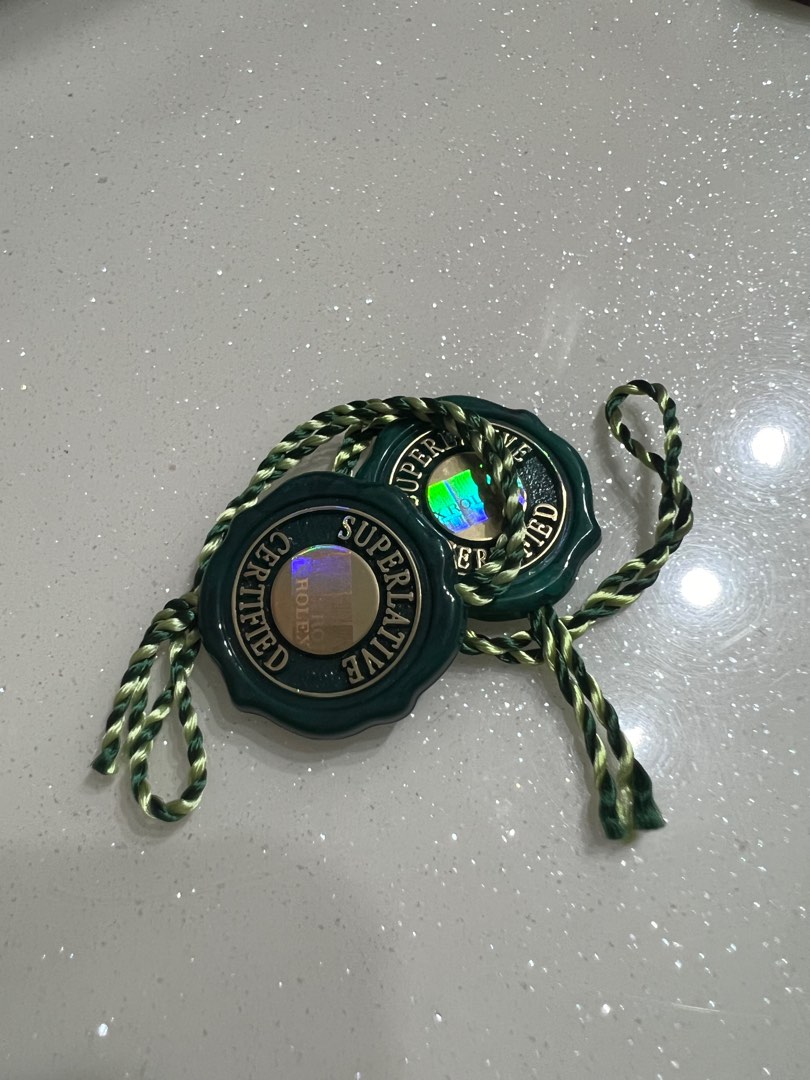Rolex green tag sales