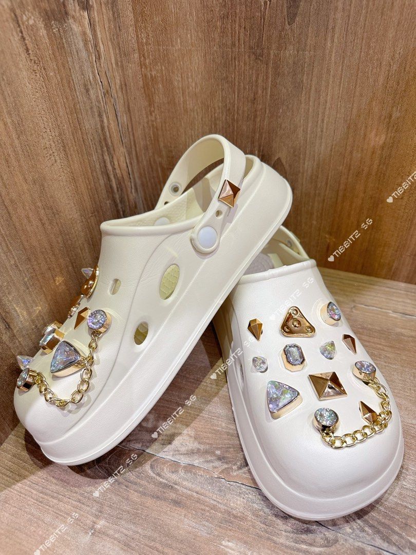 Rose 2025 gold jibbitz
