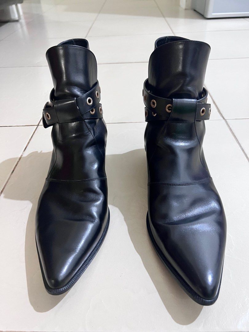 Saint laurent duckies boots hotsell