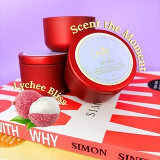 Scented Candle (2 oz Lychee)