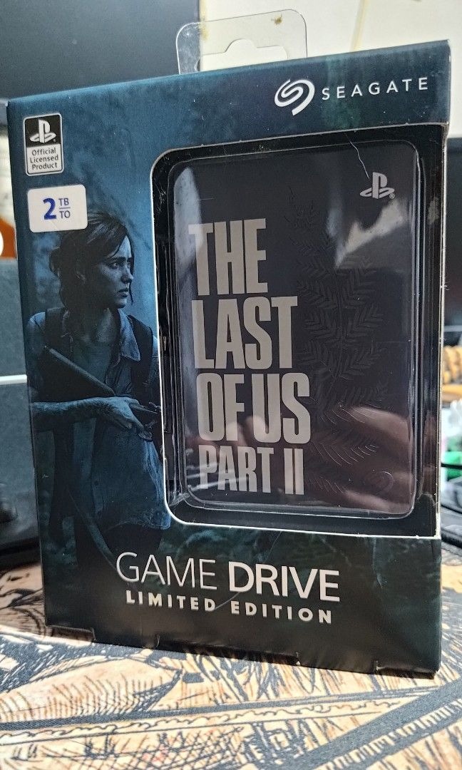 Seagate Game Drive The Last Of Us Part Ii Limited Edition 2tb Video Gaming Video Games