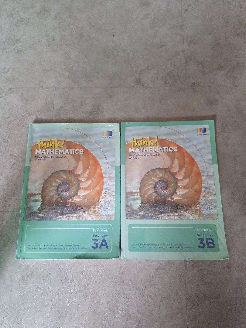 Sec 3 emath textbook, Hobbies \u0026 Toys, Books \u0026 Magazines, Textbooks on Carousell