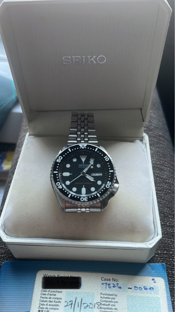 Seiko skx007 on sale comprar
