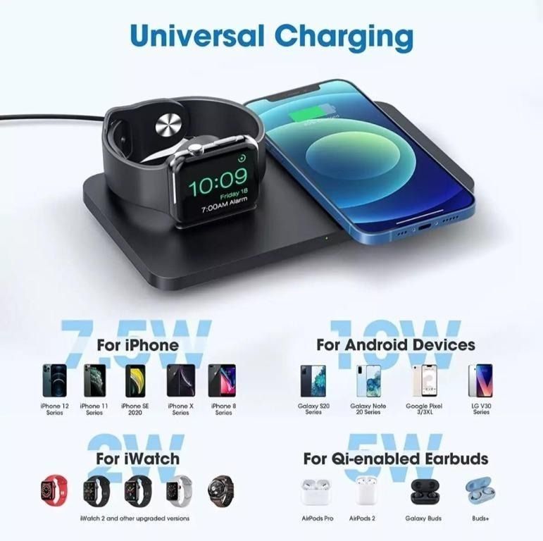 Seneo wireless sales charger apple watch