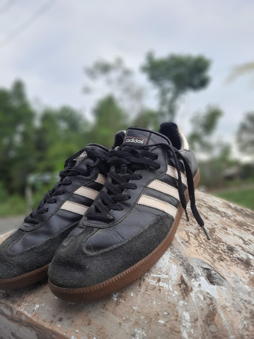 Sepatu Adidas Samba Classic Second Original, Fesyen Pria, Sepatu ...