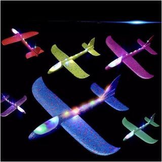 THE TWIDDLERS Paper Toy Planes 48 Pcs - Flying Foam Airplane