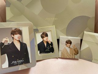 SHISEIDO 姜濤 禮物 周邊 相 卡