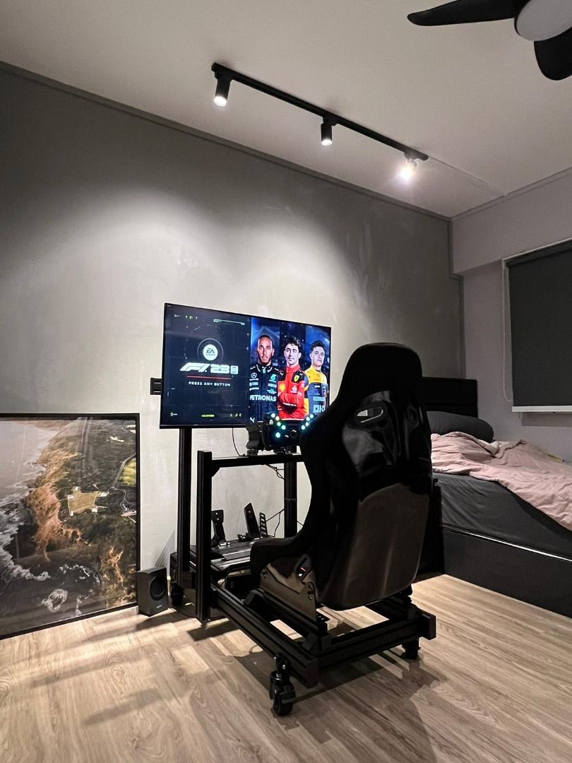 Sim Racing Cockpit | V8 4080 Racing Cockpit | Racing Simulator, Video ...