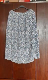 Size L multicolors midi skirt