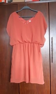 Size M Lush Orange Dress