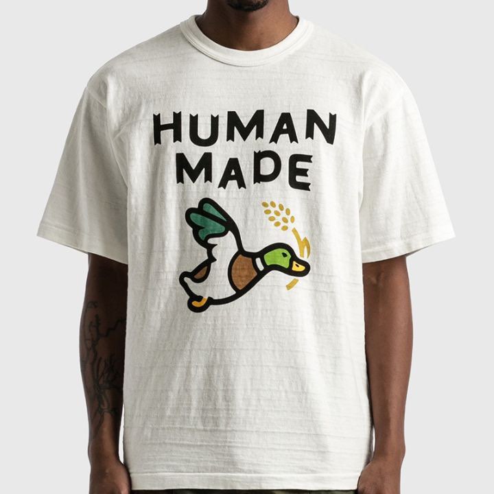 Size XL] Human Made Duck White T-Shirt, Men's Fashion, Tops & Sets ...