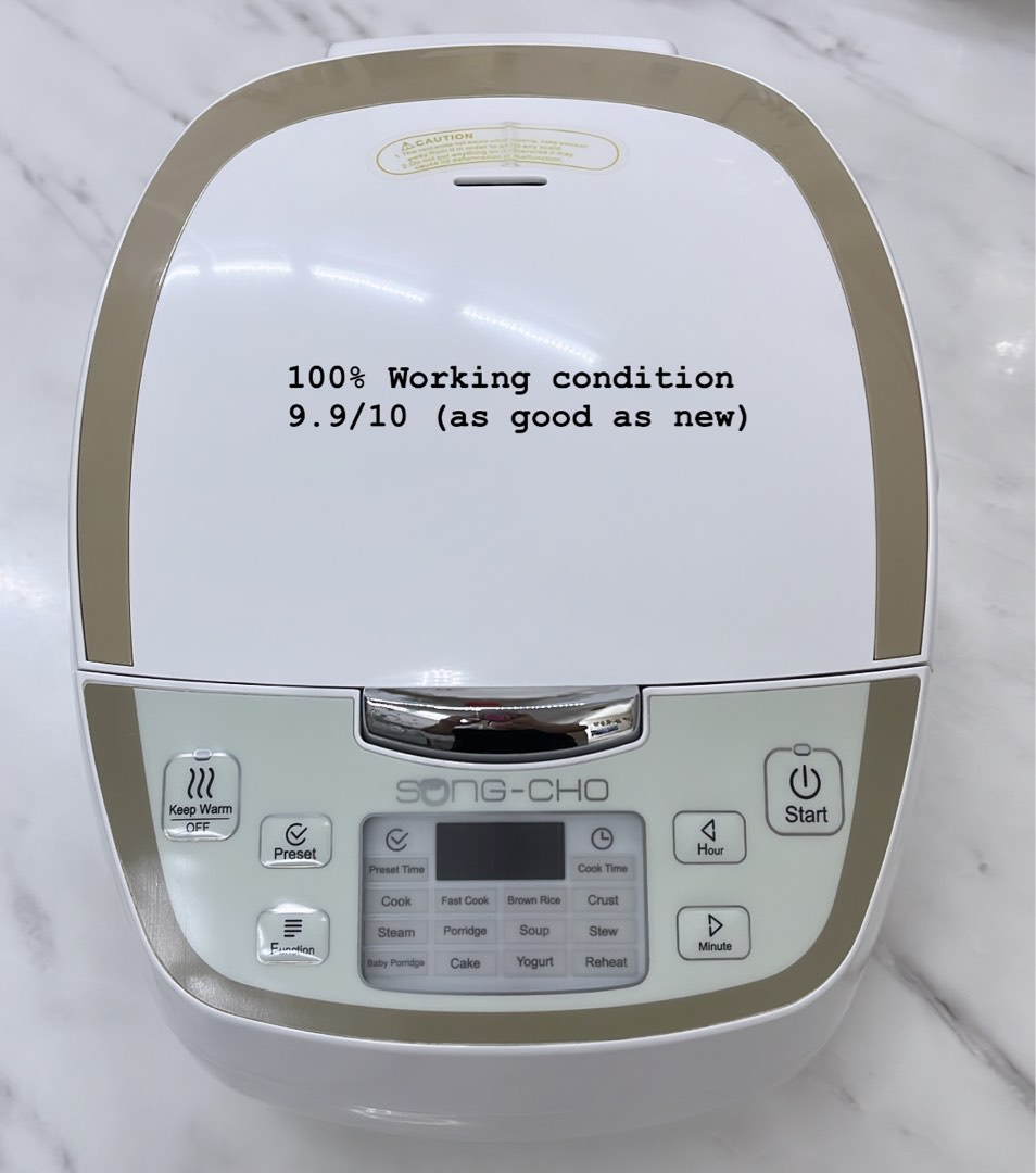 Songcho 1.8L Rice Cooker, TV & Home Appliances, Kitchen Appliances
