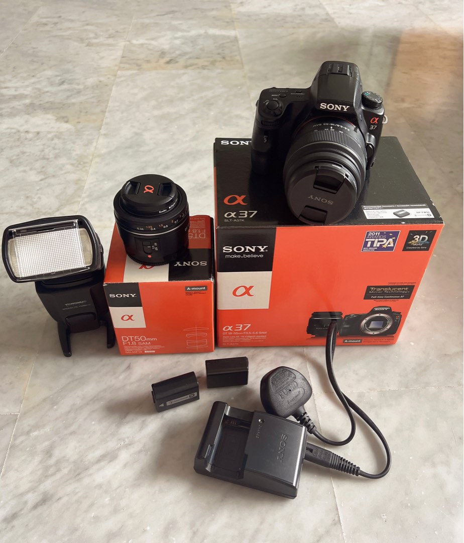 Sony Alpha 37, Photography, Cameras on Carousell