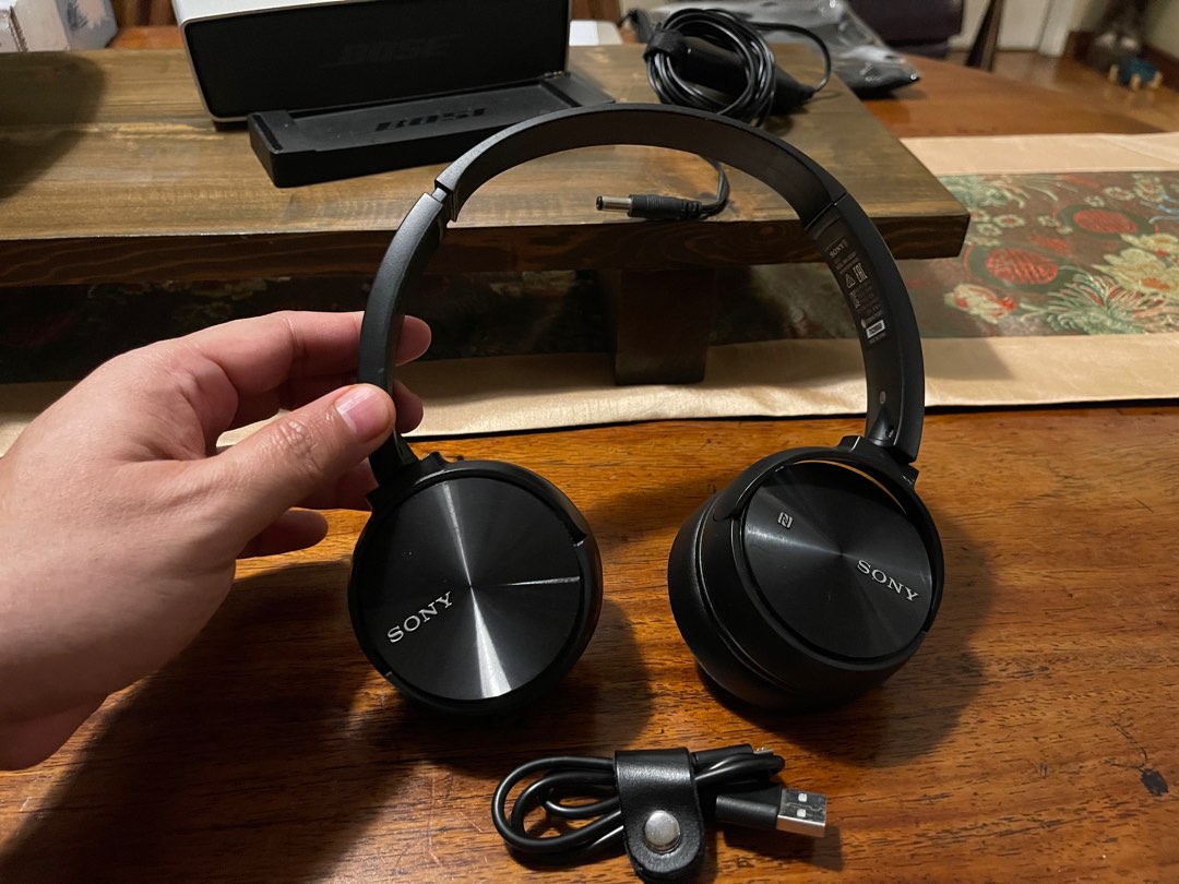 SONY MDR ZX330BT bluetooth headset Audio Headphones Headsets on Carousell