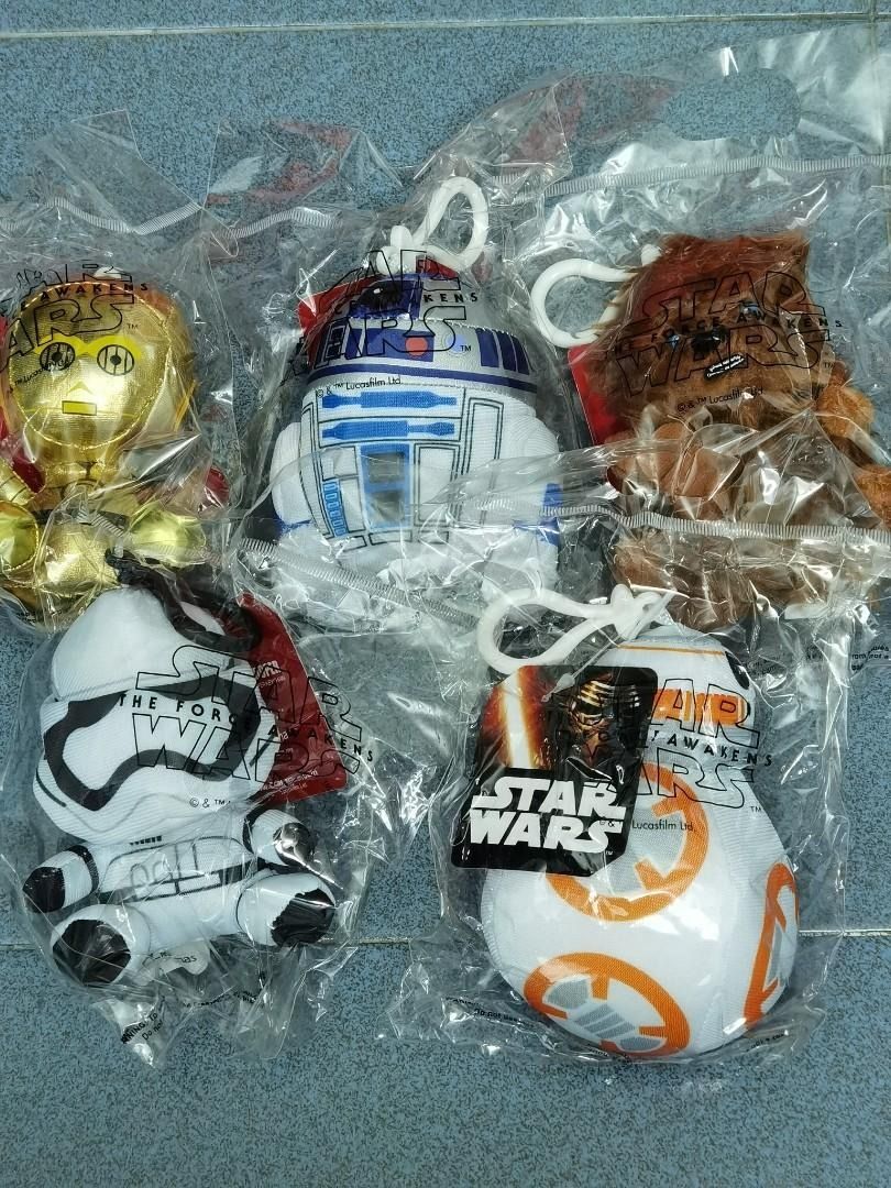 Star wars shop plush keychain