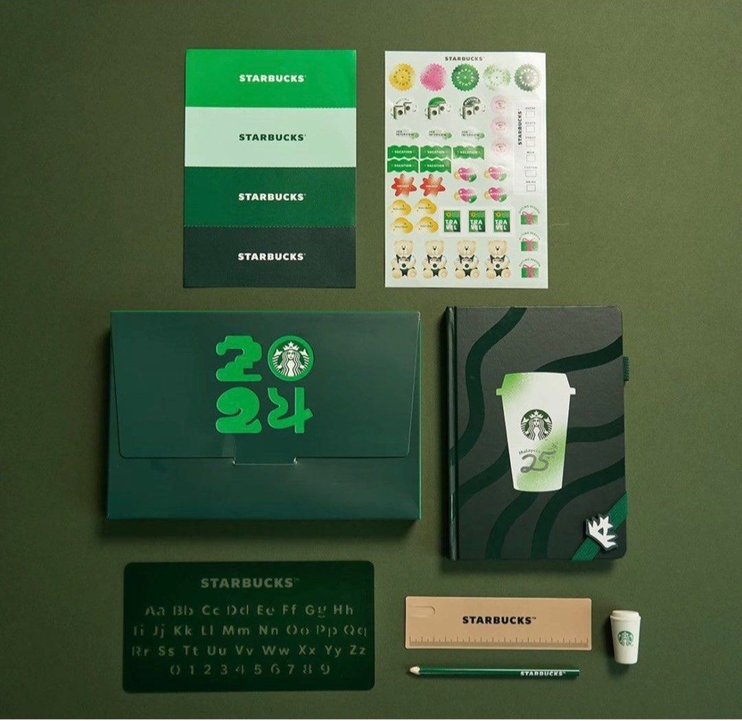 Starbucks 2024 Planner, Luxury, Accessories on Carousell