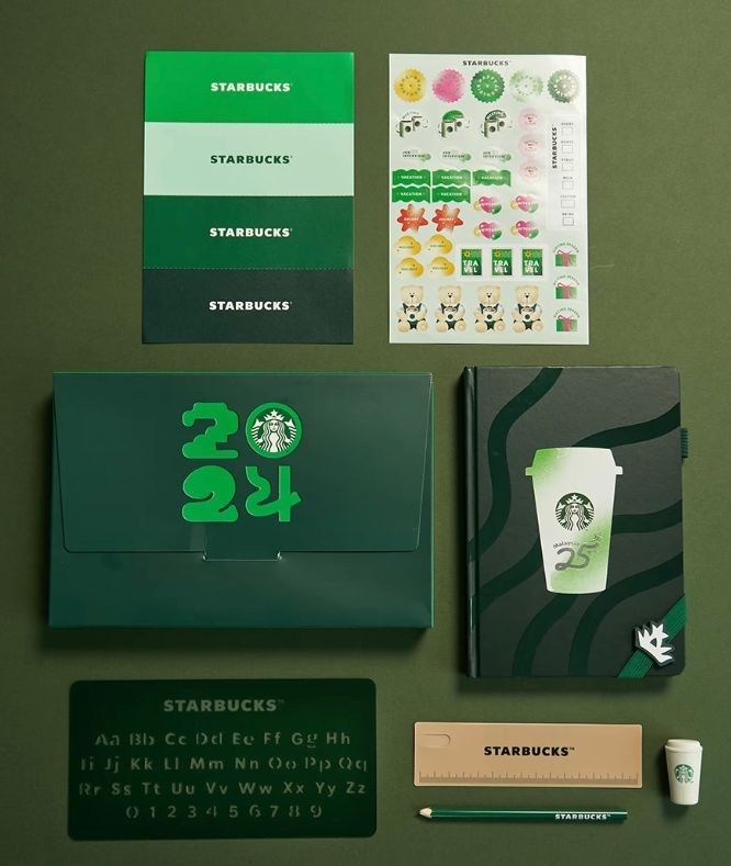 Starbucks Diary 2024, Hobbies & Toys, Books & Magazines, Magazines on