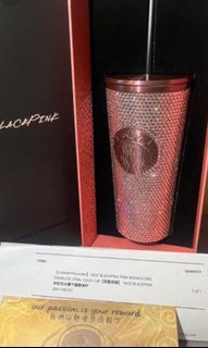 Starbucks x blackpink lisa 杯 原價850 平賣 未拆袋 有單 送一張咖啡卷 1@780 2＠ 1500