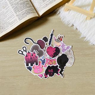 [FREE] Random Dark Girl Series Graffiti Waterproof Stickers - miss.pink