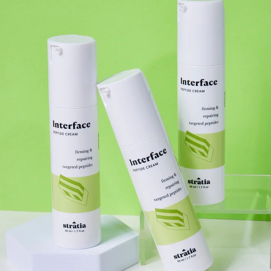 Stratia Interface Peptide Moisturiser 50ml Beauty Personal Care 
