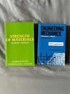 [TAKE TWO ENGG BOOKS] Strength of Materials and Engineering Mechanics