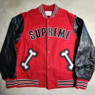 Red varsity best sale jackets