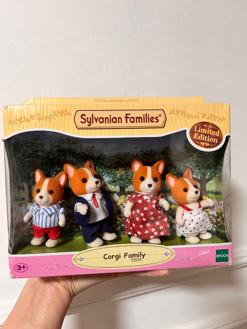 Sylvanian families corgi family discount