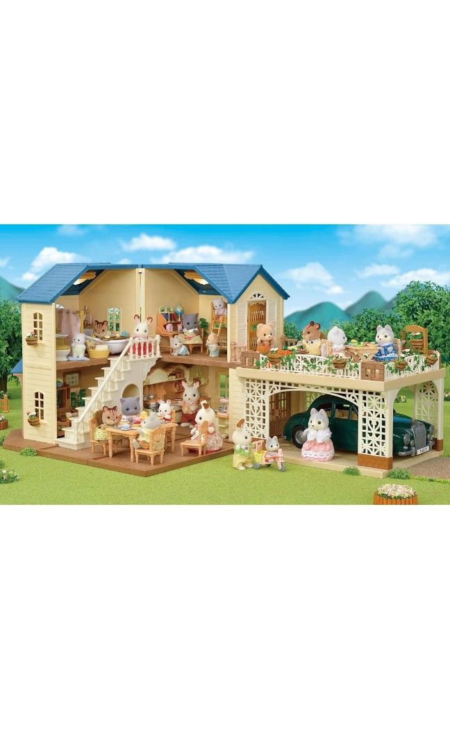 Sylvanian families hillcrest top home gift set