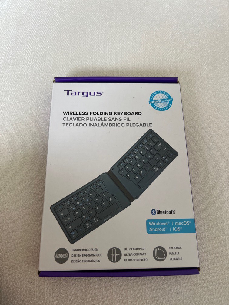 Targus Wireless Folding Keyboard with Bluetooth, Computers & Tech