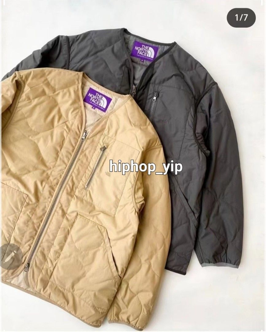The North Face Purple Label 65 35 field down cardigan [ND2383N