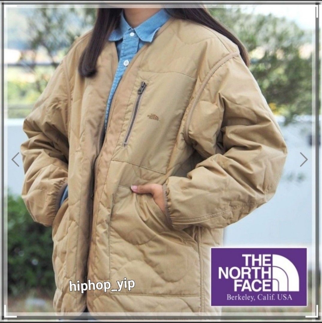 The North Face Purple Label 65 35 field down cardigan [ND2383N