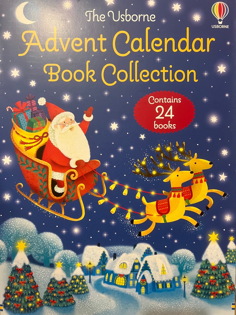 The Usborne Advent Calendar Book Collection (Contains 24 books), 興趣及遊戲