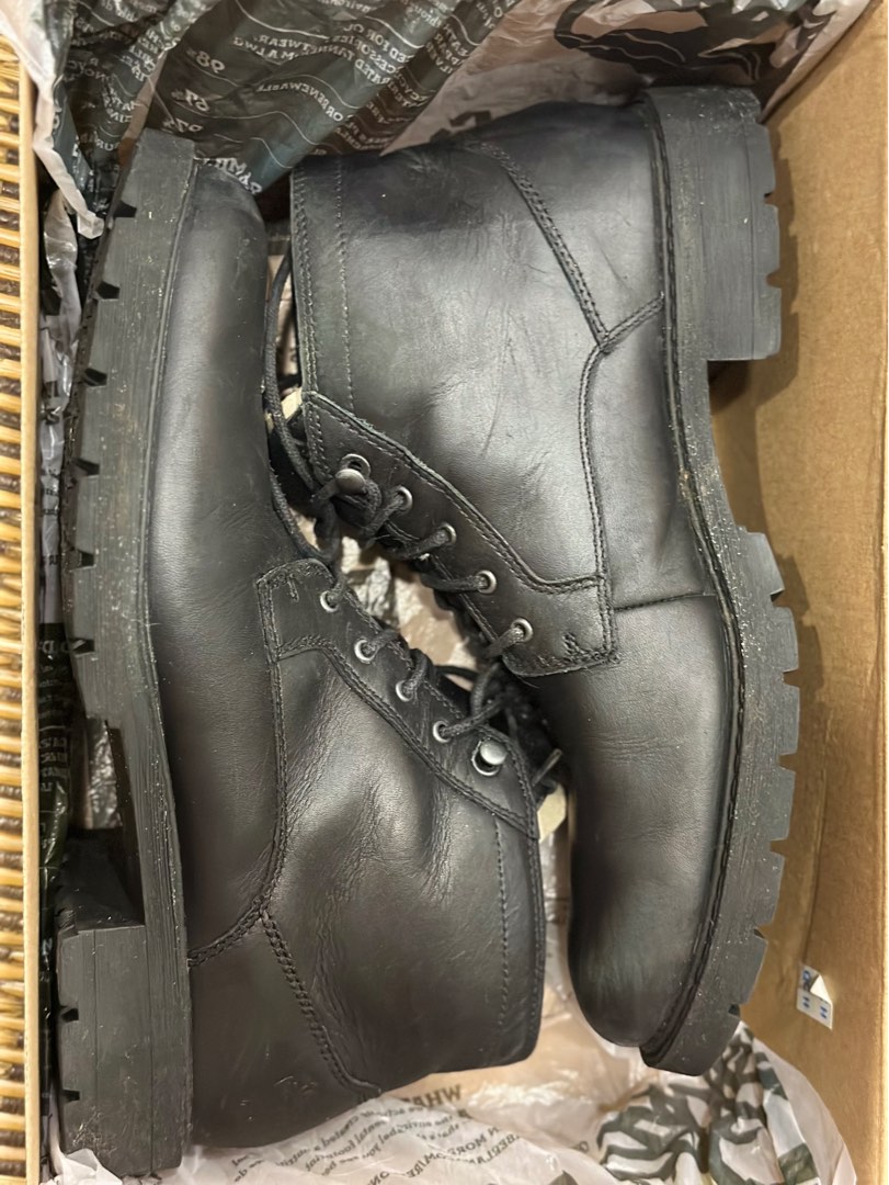 TimberlandElmhurst Waterproof Chukka Black Full Grain Boot, Men's