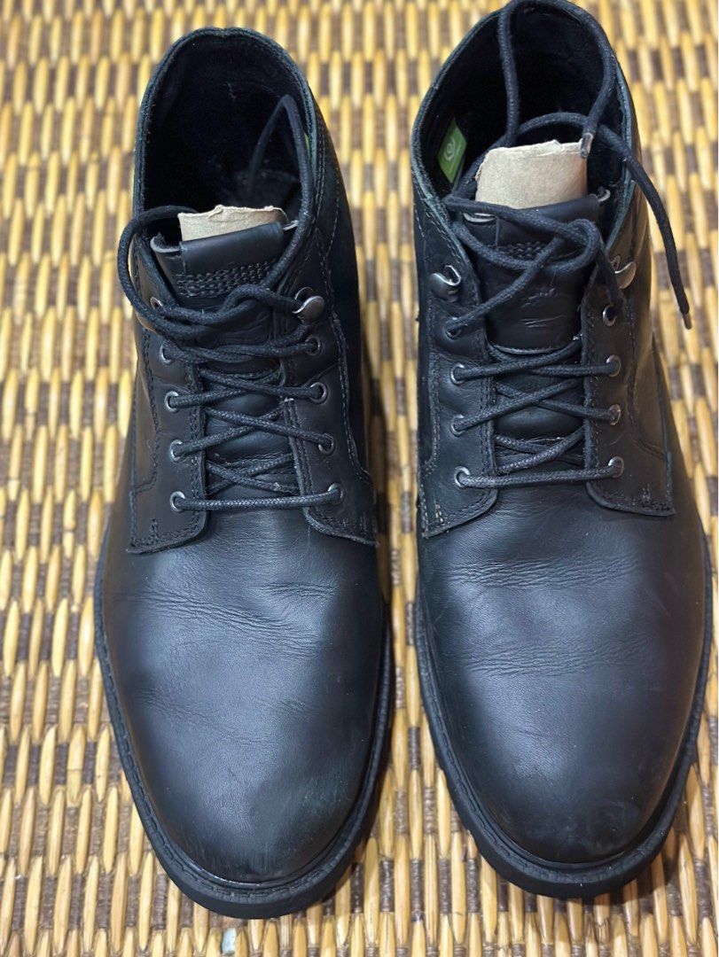 TimberlandElmhurst Waterproof Chukka Black Full Grain Boot, Men's