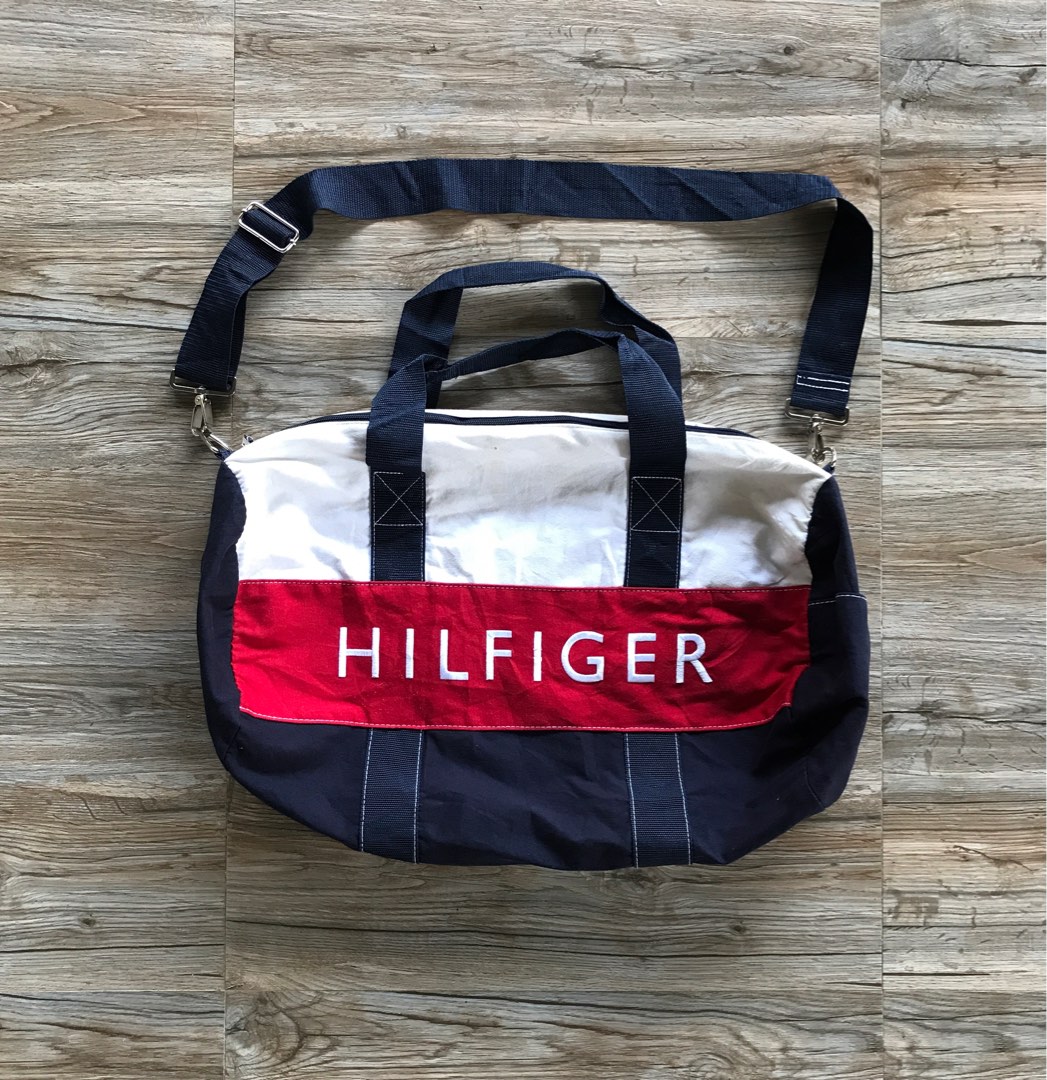 Tommy Hilfiger Duffle Bag, Men's Fashion, Bags, Sling Bags on Carousell