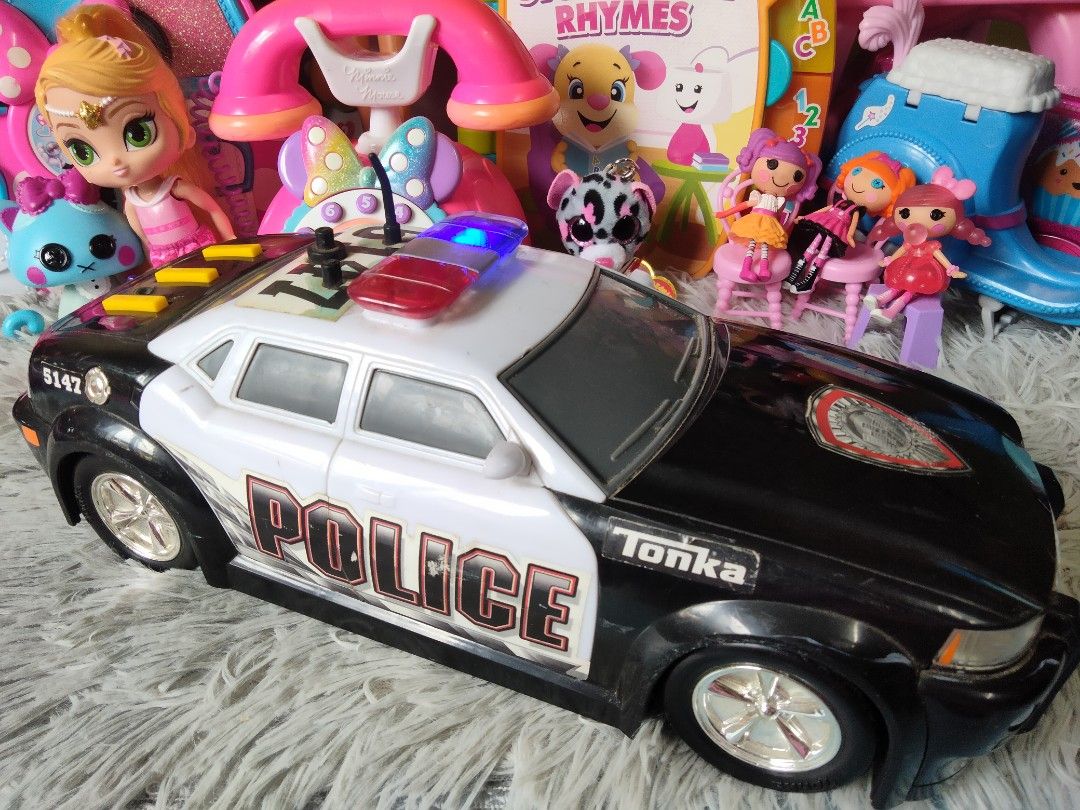 Tonka police car with lights sales and sounds