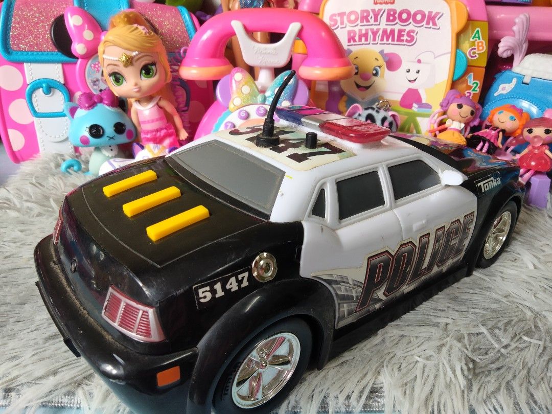 Tonka mighty fleet police car sales