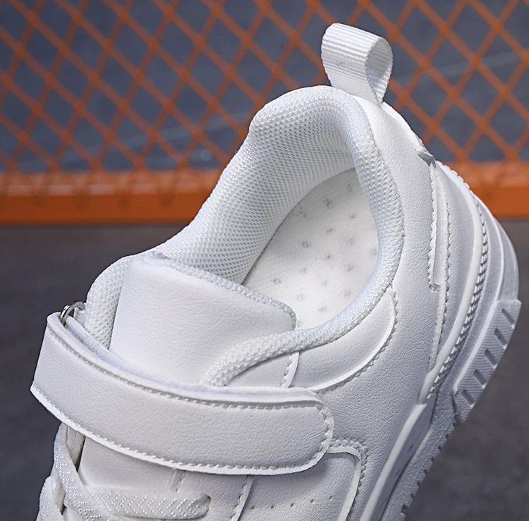 Top layer Genuine Leather Casual School Sneaker Shoes for Teens